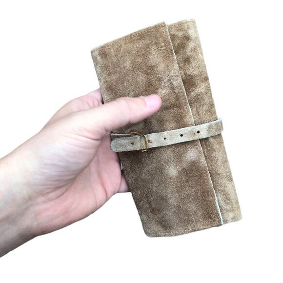 Vintage 1976 Bruxton Genuine Leather Wallet Brown - Picture 11 of 13